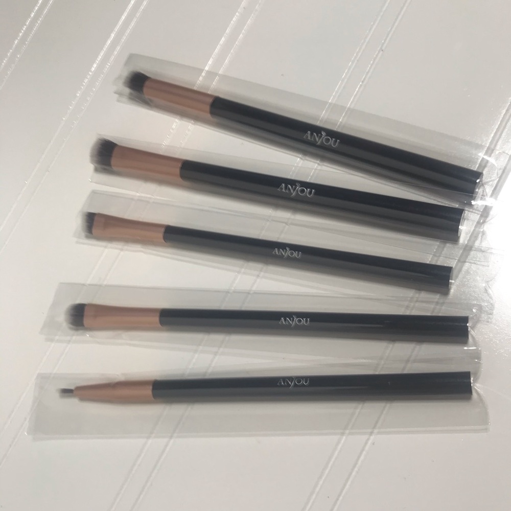 Anjou eye makeup brush set